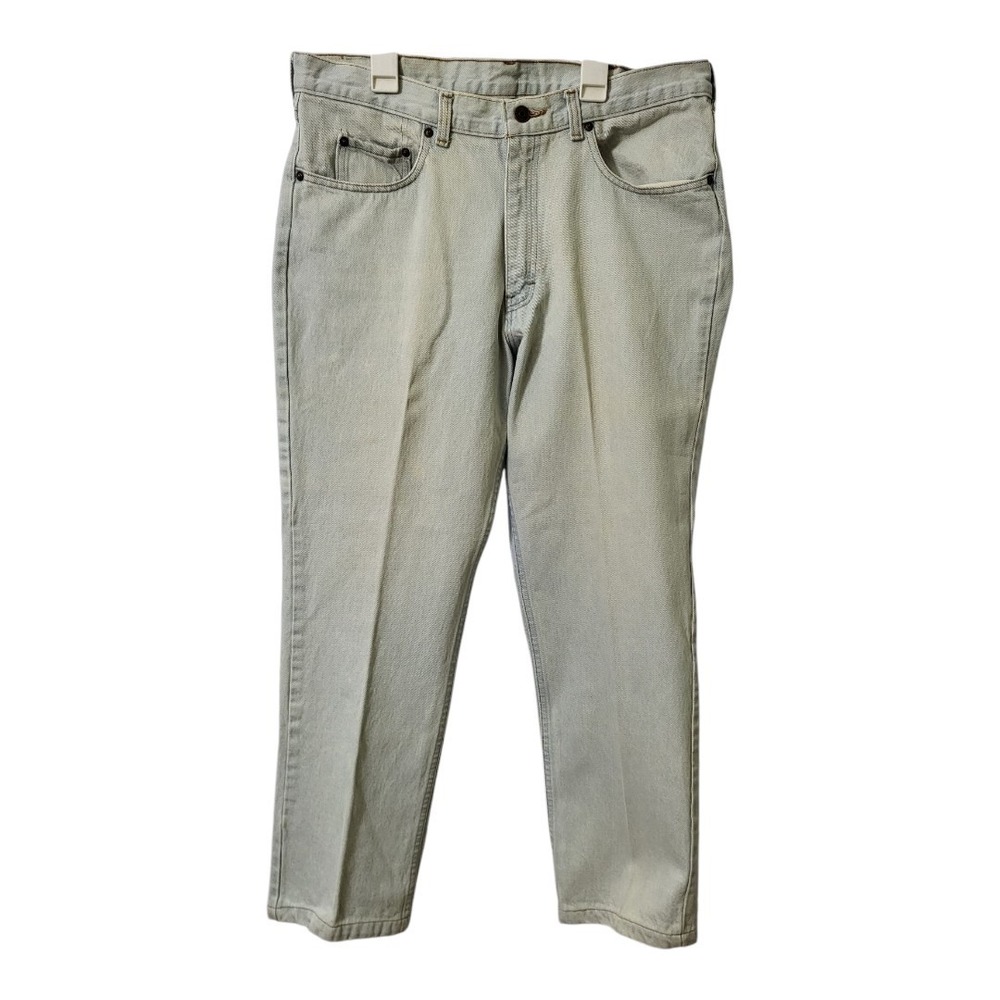 Vtg Polo‎ Ralph Lauren Denim Jeans 36x29 Dungarees RRL 90s Made in USA Western